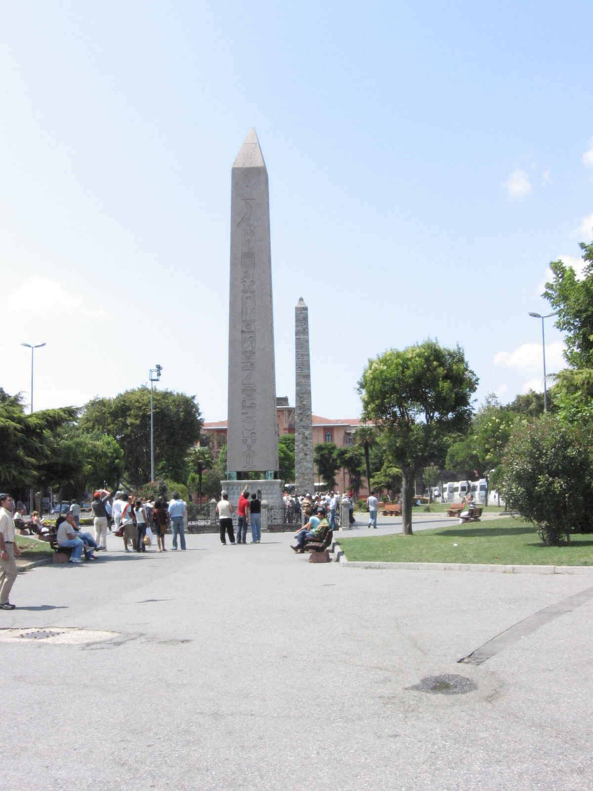 Egyptský obelisk a Zděný sloup 3