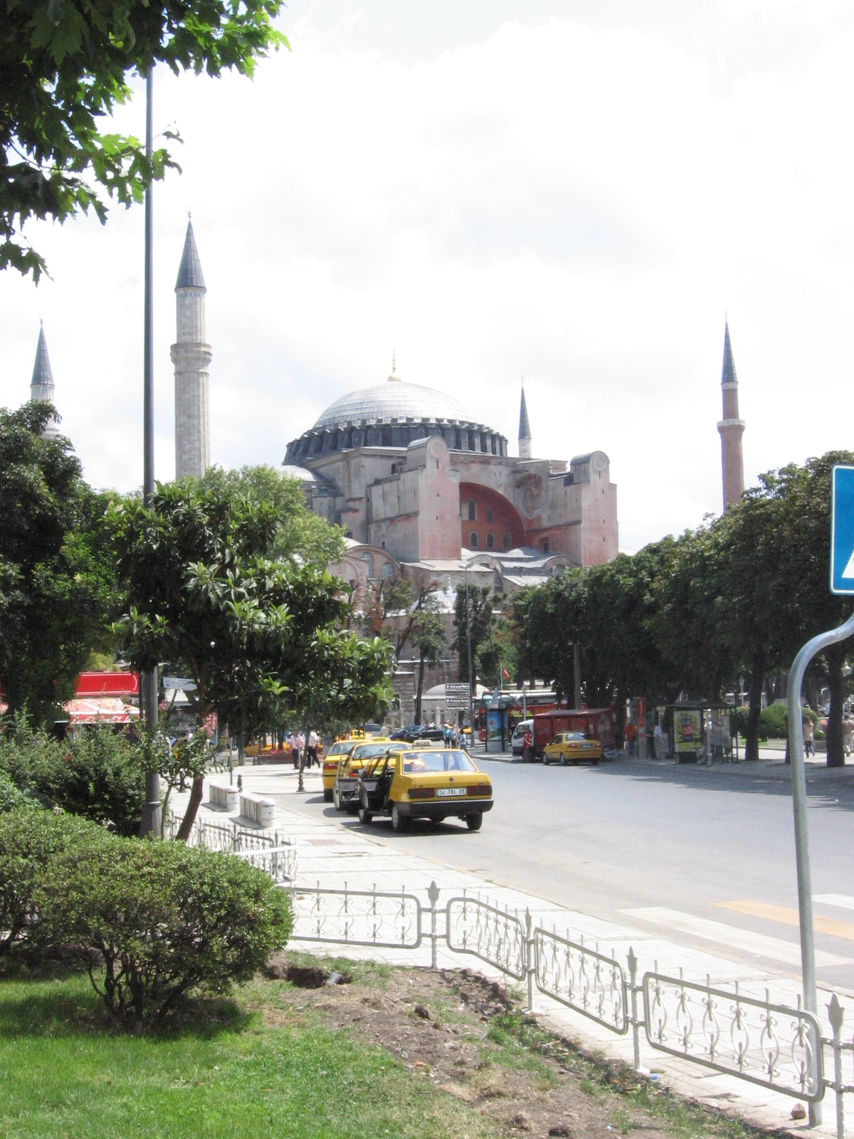 město a Hagia Sofia